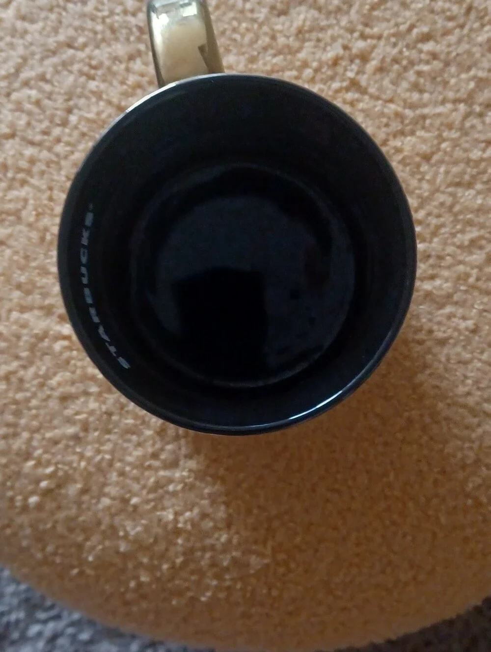 Starbucks Metallic Gold Ceramic Mug